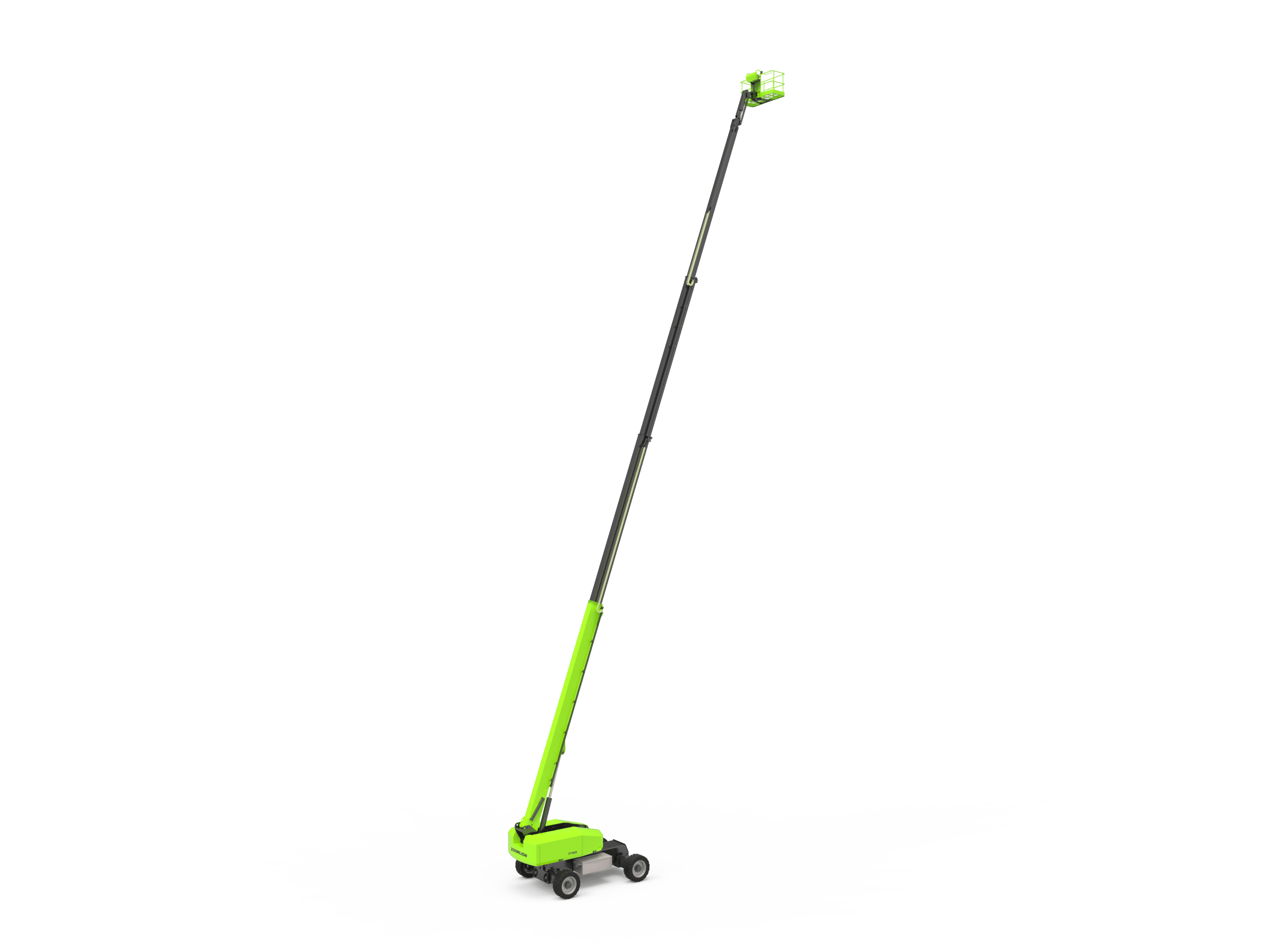 ZT38JE-臂架全伸-左视图 Podnośnik Teleskopowy Zoomlion ZT38JE Li 4x4 - Product gallery image - BAC Poland AWP parts