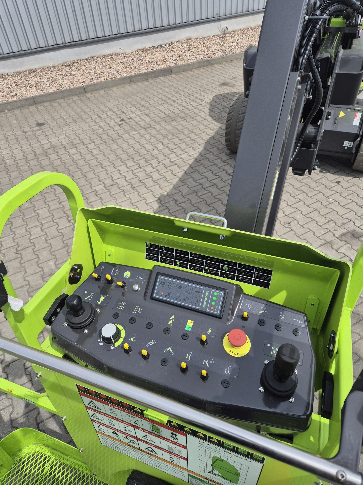 Zoomlion ZA14NJE-LI - Product gallery image - BAC Poland AWP parts