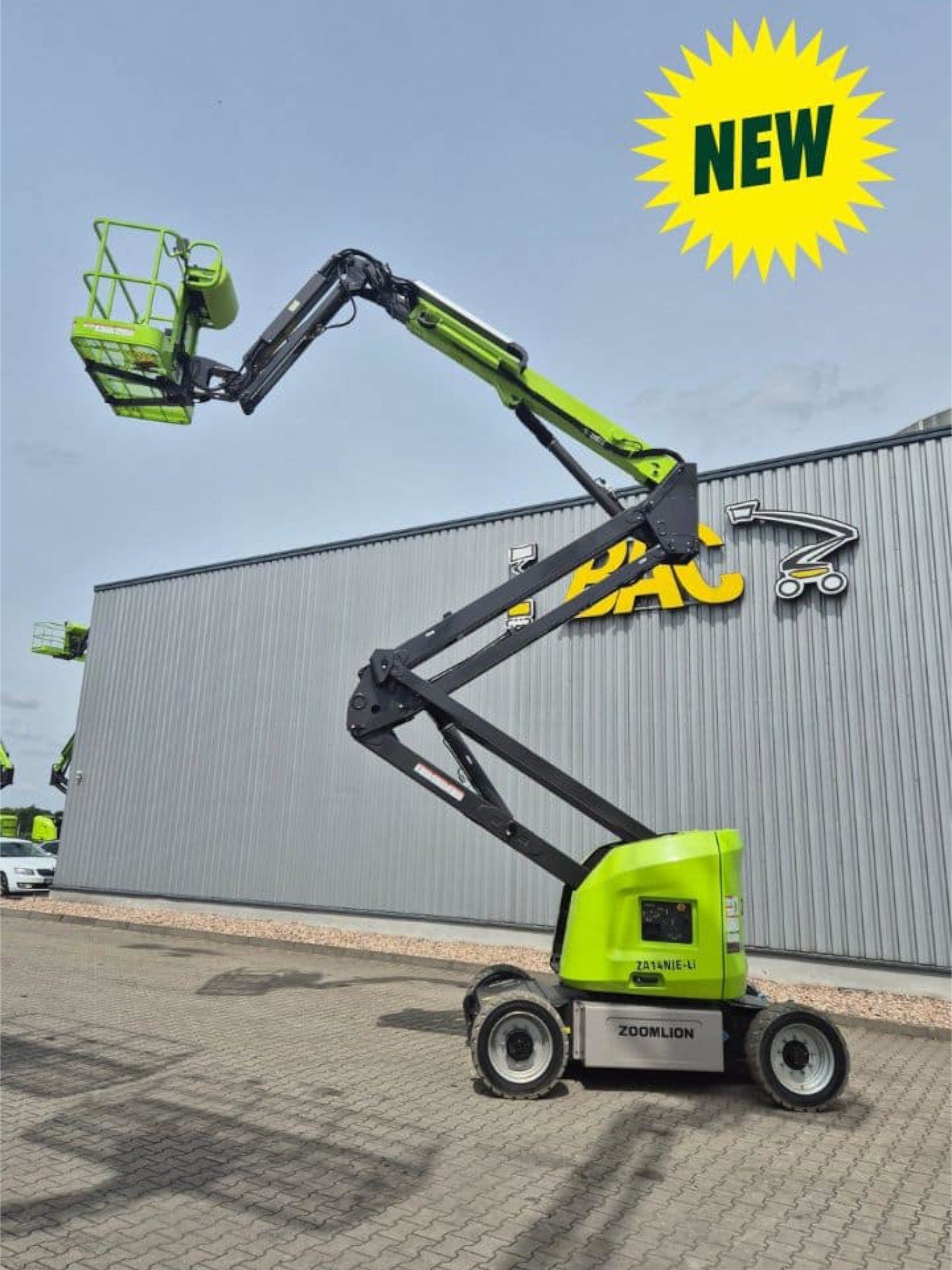 BAC Polska - wynajem -Podnośnik teleskopowy Zoomlion ZA14NJE-LI