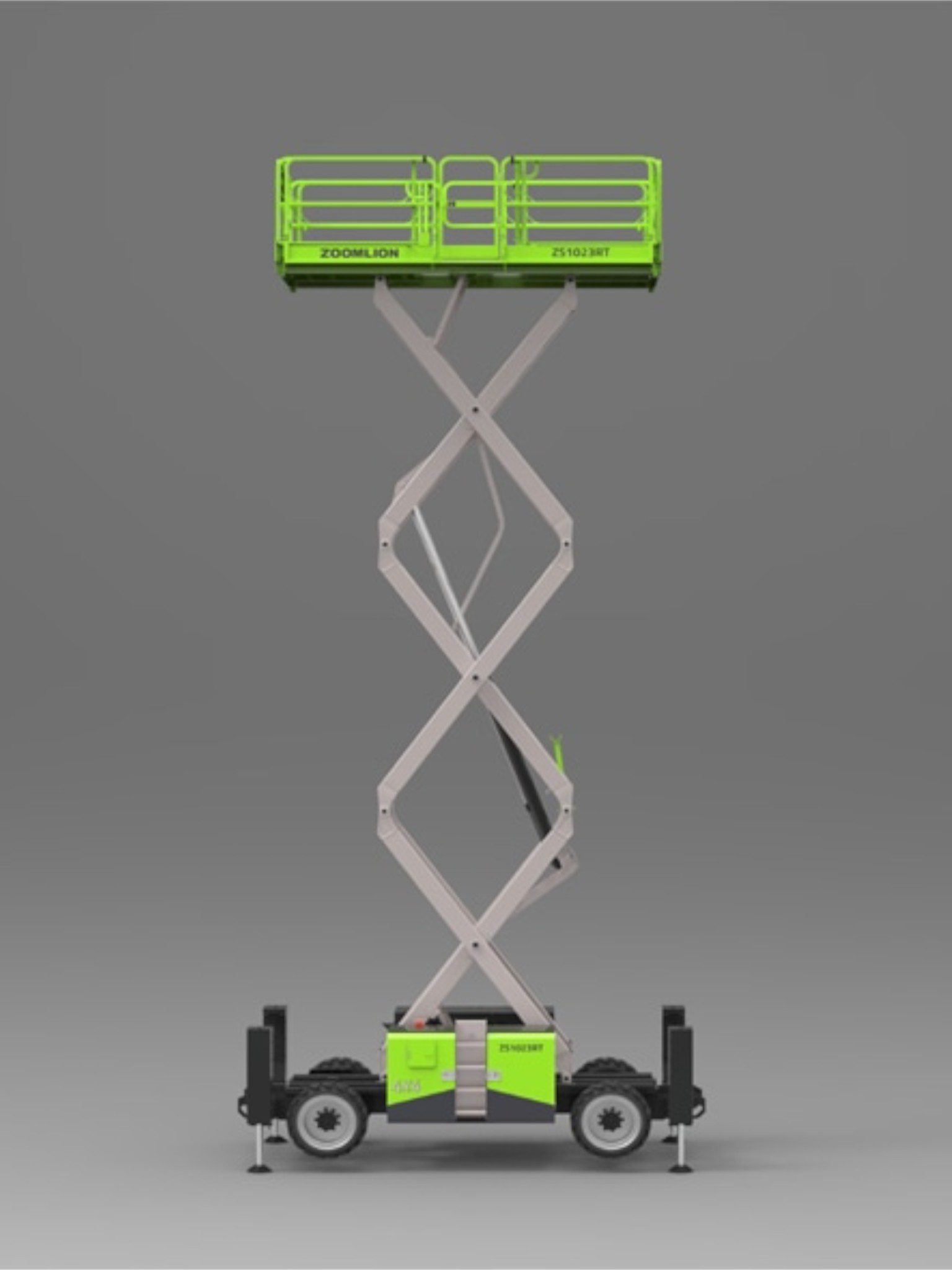 BAC Polska - Sprzedaż - Podnośnik Nożycowy Spalinowy Zoomlion ZS1023RT 4×4 – 12 m