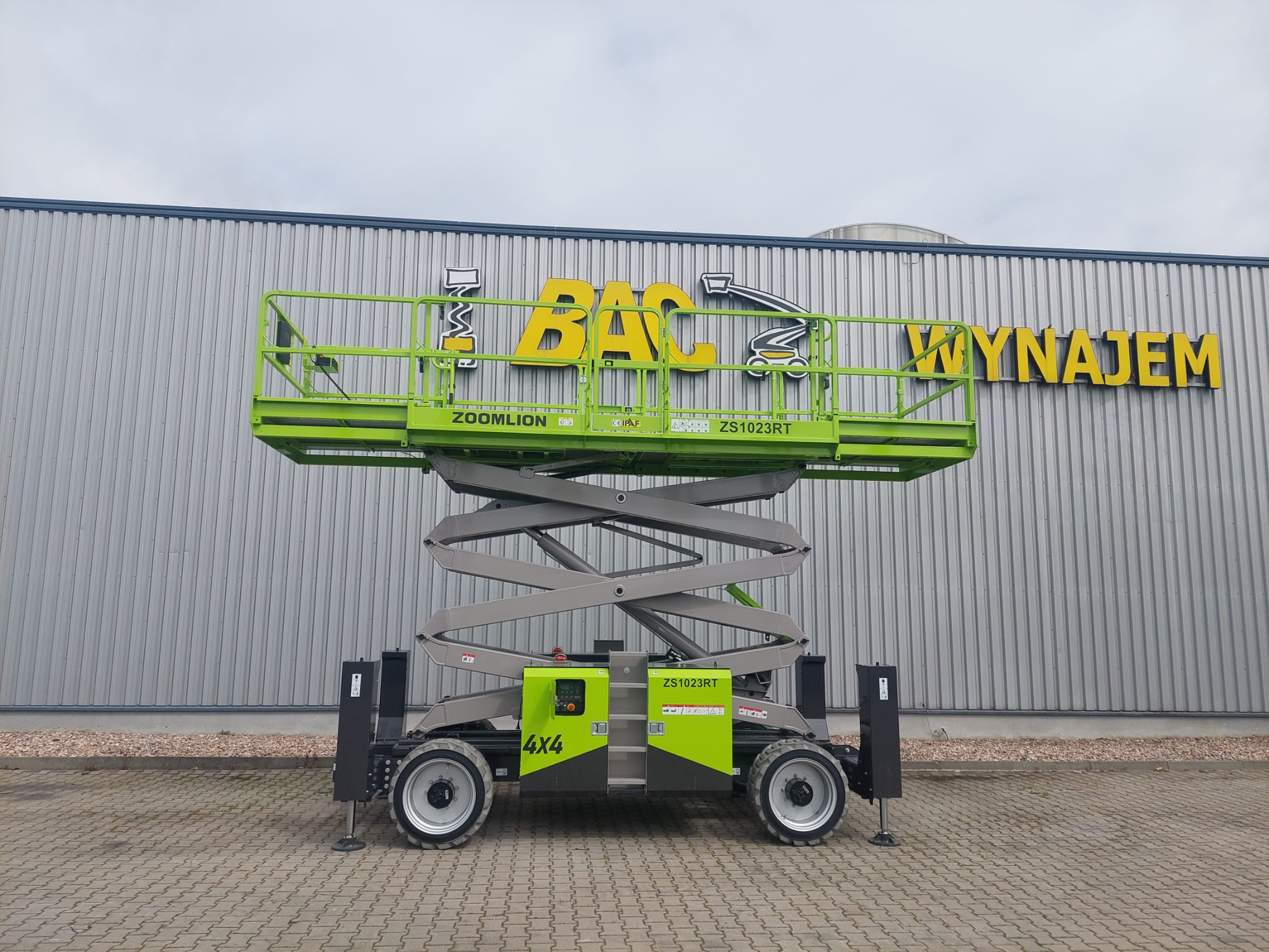Zoomlion ZS1023RT 4x4 Sprzedaż BAC POLSKA