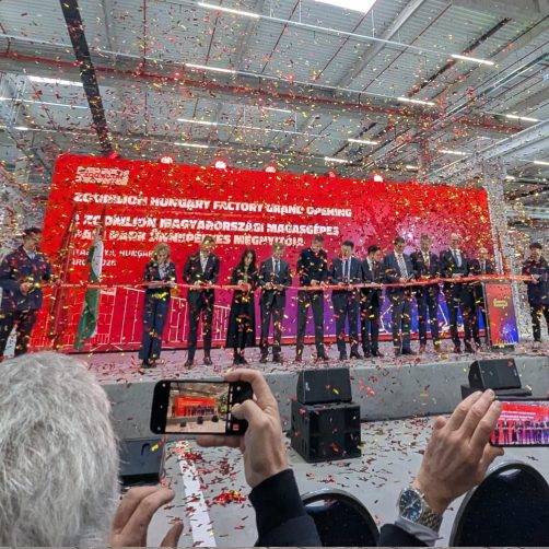 fabryka zoomlion otwarcie wegry