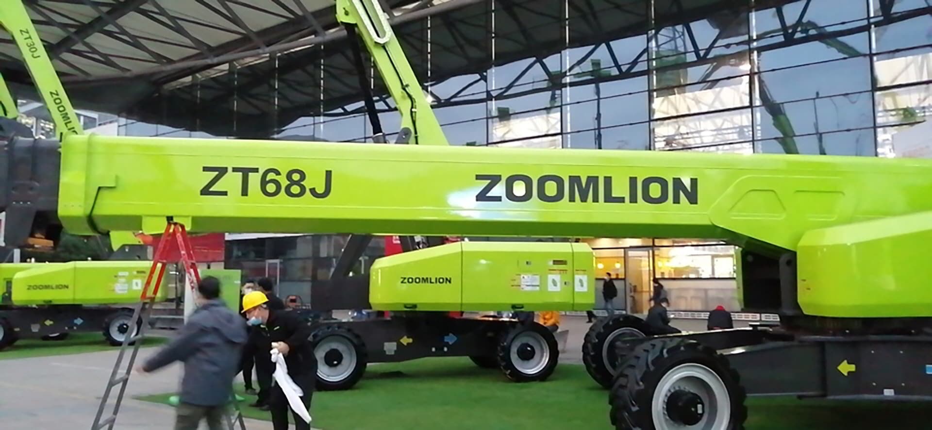 Bacpolska Podnośnik Wolno Biezny Zt68j 67,5m Bauma China 2020 W Szanghaju 03