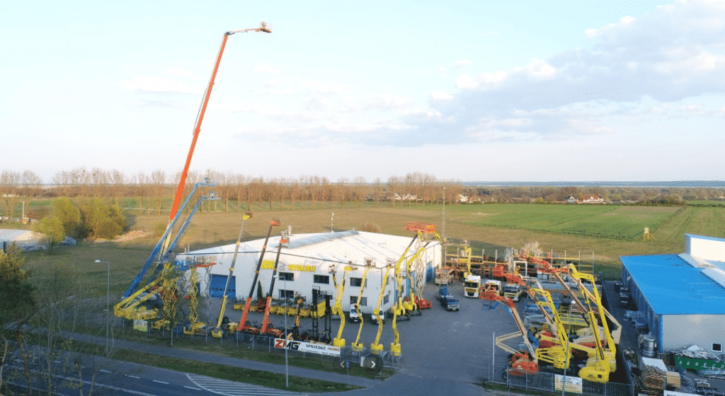 bacpolska branch kostrzyn rentals of lifting jacks mobile platforms