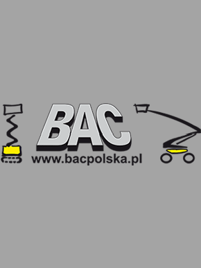 Logo BAC z adresem strony bacpolska.pl