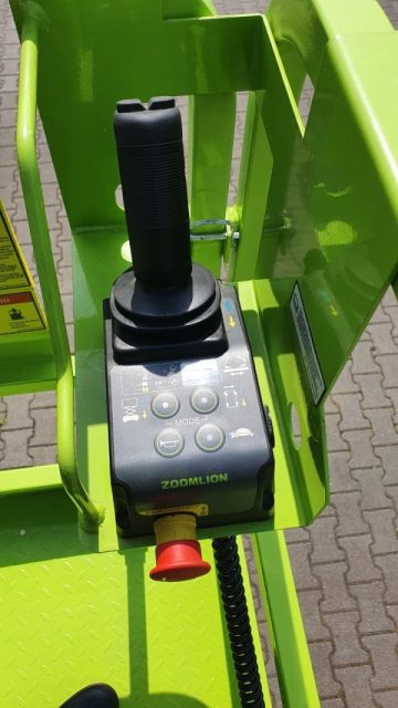 Zoomlion construction machine control lever.