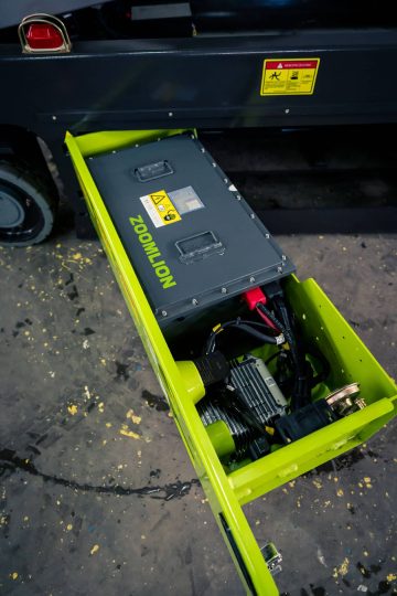 Zoomlion electric forklift battery.