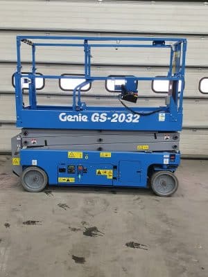 Genie GS-2032 electric scissor lift.