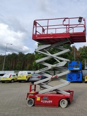 podnosnik nozycowy elektryczny uzywany mec 3247 es bac polska 1