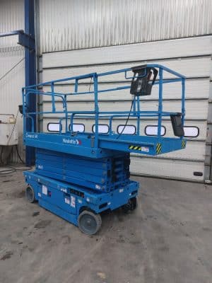 Haulotte Compact 14 scissor lift in stock.