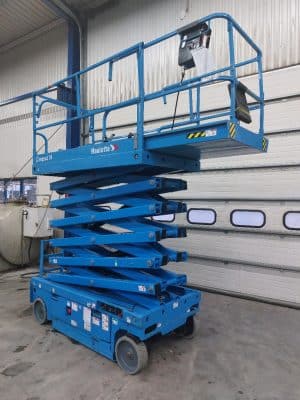 Haulotte brand scissor lift in stock.