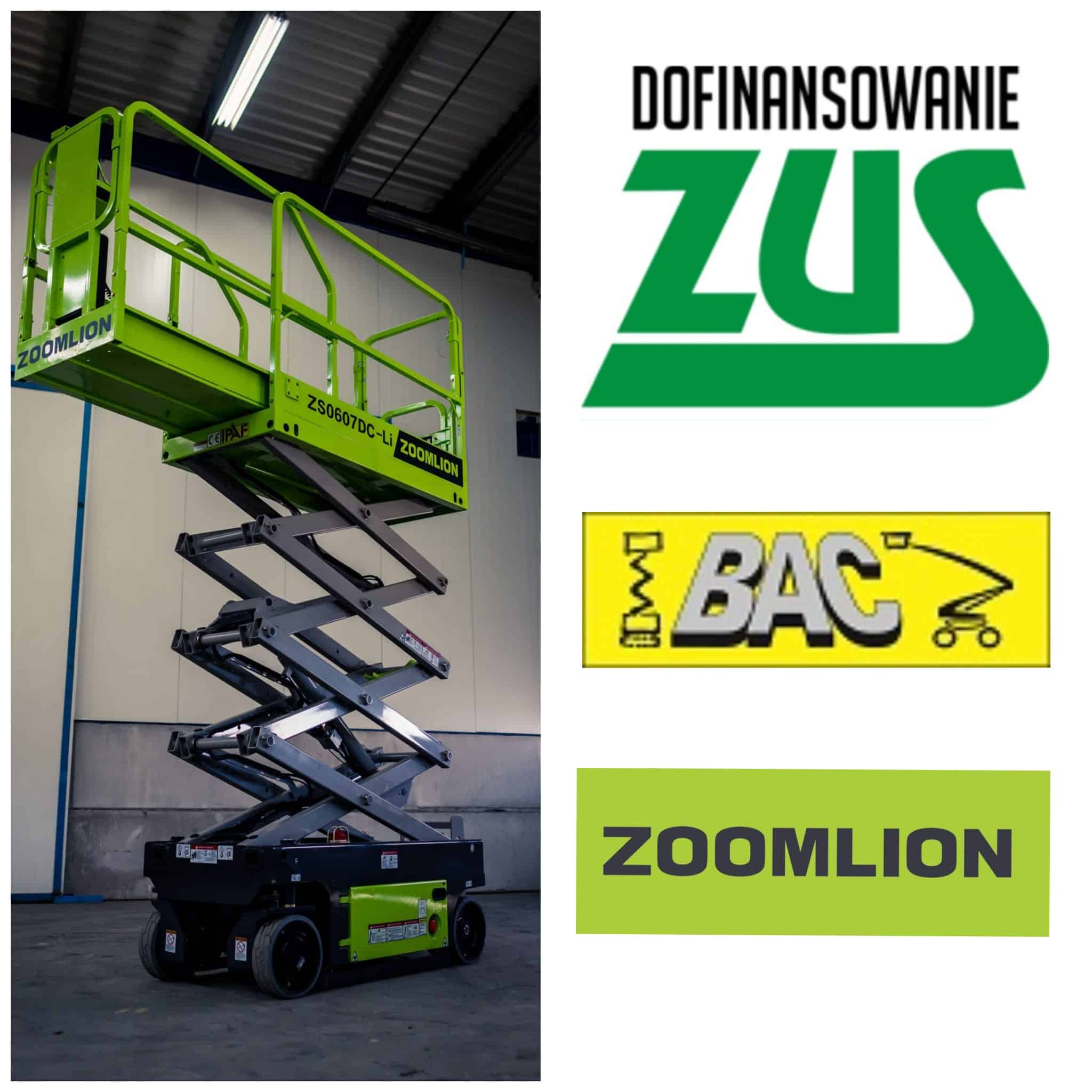 Zoomlion scissor lift in stock.