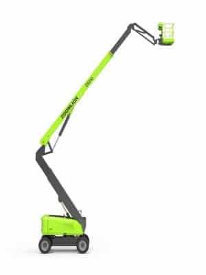 Zoomlion ZA20JE aerial lift on a white background.